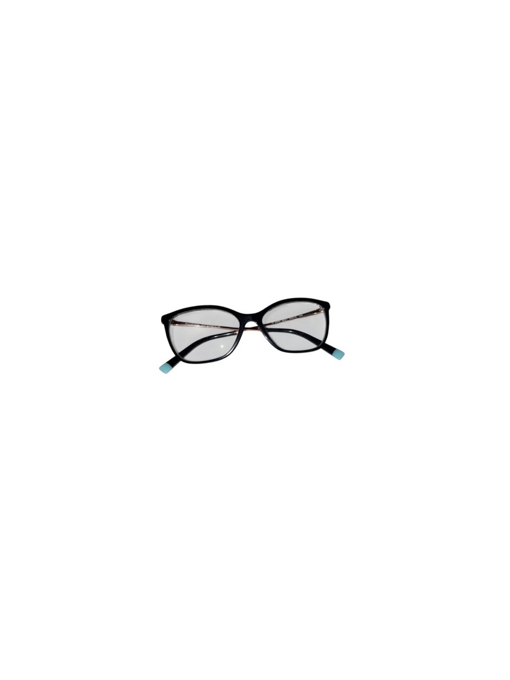 Tiffany and Co. Black and Gold Eye Glasses
